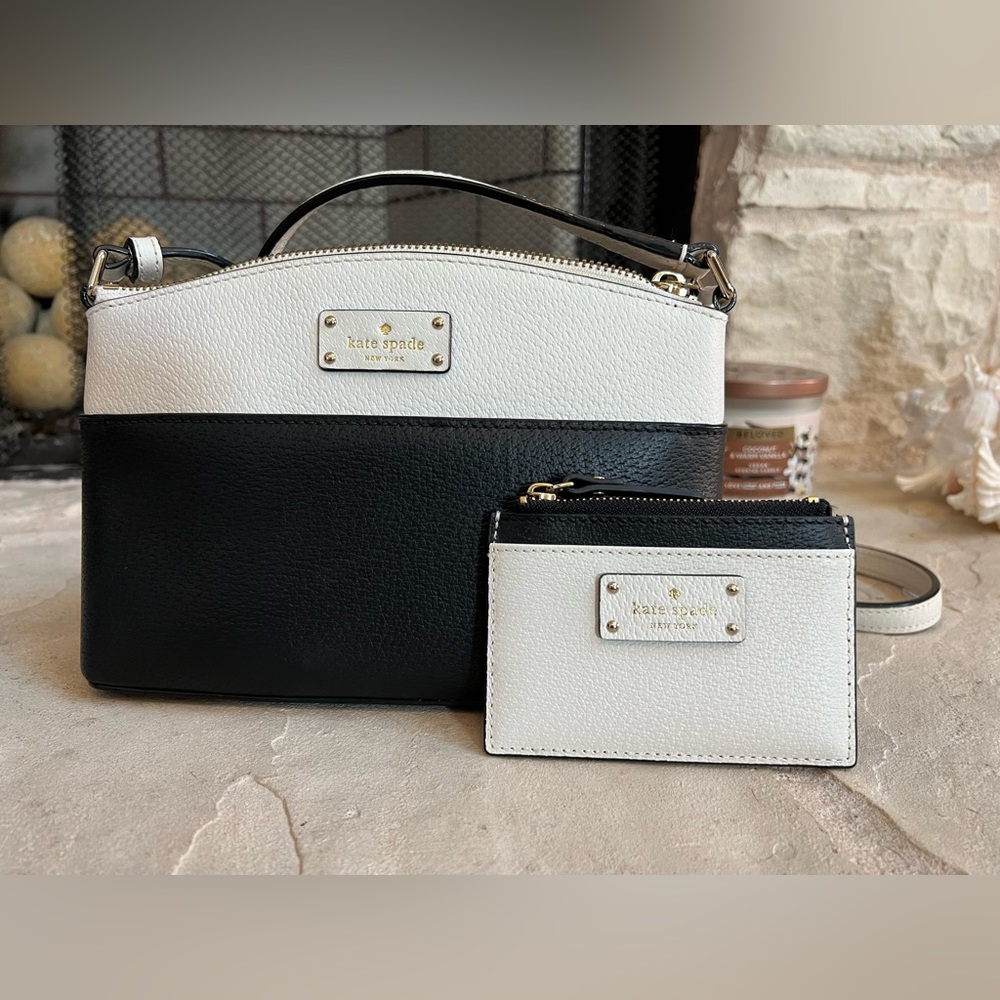 Kate Spade crossbody bag and card case wallet